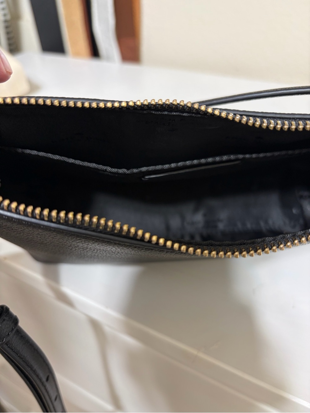 Kate Spade Black Pebbled Leather Crossbody - Picture 6 of 6